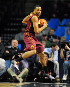 Andre Hollins scored a game-high 17 points versus Penn State.
