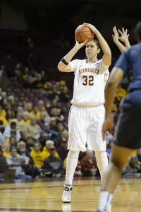 Amanda Zahui B. and the Gophers take on Northwestern Sunday at 2 p.m.