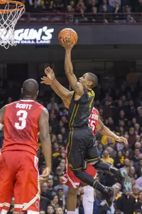 DeAndre Mathieu scored 17 points versus Ohio State.