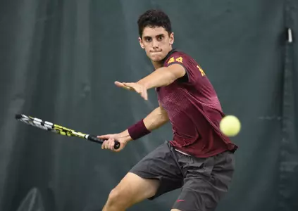 Corwin advanced to the semifinals in singles and will play in the doubles championship with Spec tomorrow