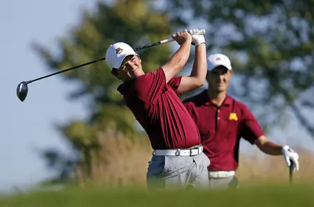 Tom Vining took a first-round lead in qualifying and held it.