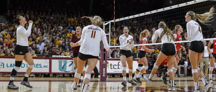 Sarah Wilhite and the Gophers are ranked within the top 10 in the AVCA poll.
