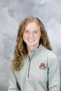 Gopher soccer freshman, April Bockin
