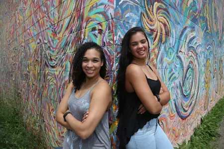 Santana and Rosado have known each other for years going all the way back to their elementary school days in Puerto Rico.