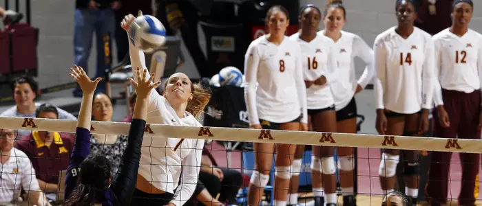 Hannah Tapp was named Co Big Ten Player of the Week