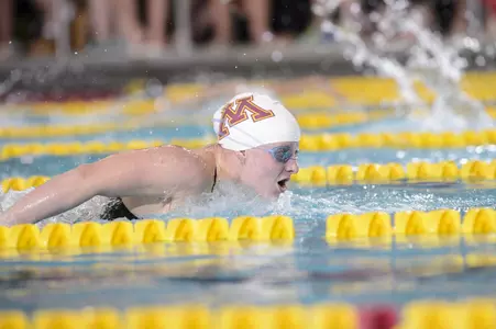Lauren Votava won two events at last season's dual.