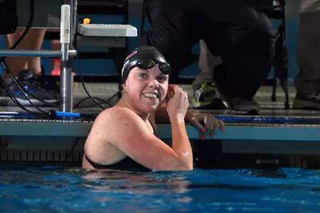 Kierra Smith earned bronze in the 200-meter breaststroke.