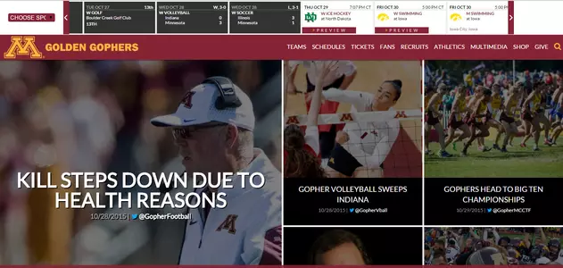 New look GopherSports.com