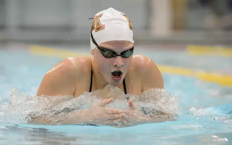 Brooke Zeiger won two events and finished second in another.