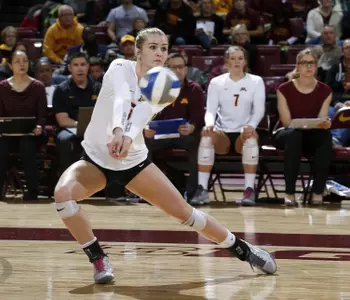 Alyssa Goehner and the Gophers take on the Boilermakers at 2 p.m. Sunday