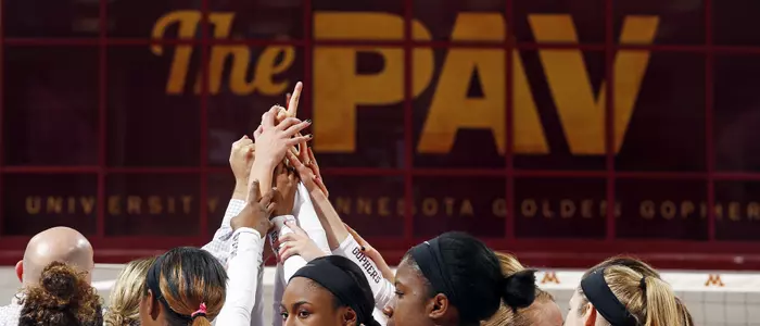 Gopher Volleyball is ranked 10th in the RPI and 11th in the recent AVCA poll.