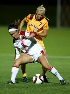 Sophomore Sydney Squires scored her fourth goal of the season and tallied her third assist