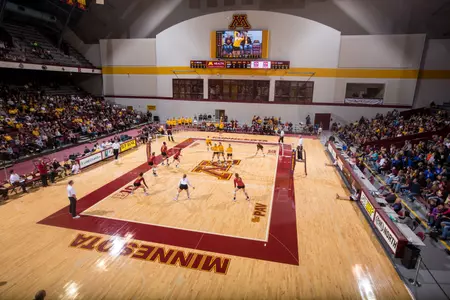 The Oct. 17 match vs. Wisconsin has been changed to an 8 p.m. start.