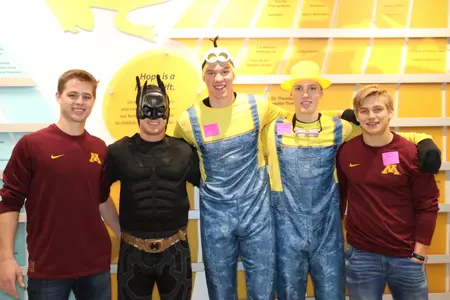 Minions Ryan Collins and Steve Johnson