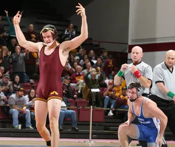 Brandon Kingsley is one of six Gophers making his Cliff Keen Invitational debut this weekend
