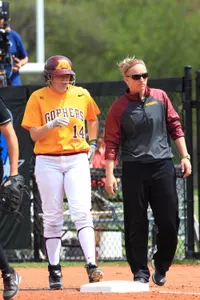 Hannah Granger extended her season-opening hit streak to nine games.