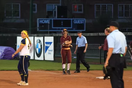 Kaitlyn Richardson had four hits on the day.