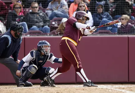 Madie Eckstrom hit a three-run home run.