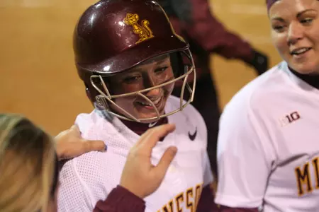 Freshman Sydney Dwyer hit a two-run home run against UC Davis Saturday.