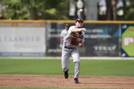 Michael Handel tripled and scored for the Gophers.