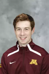 Matt Barnard placed third in platform diving with a new school record of 473.80 points