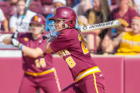 Danielle Parlich leads the Gophers with a .415 batting average.