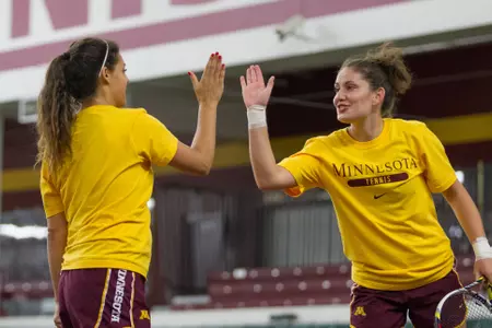 Tereza Brichacova and Aria Lambert will be honored prior to Friday's match.