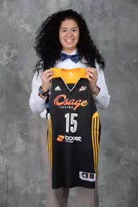 Amanda Zahui B. was selected No. 2 overall by the Tulsa Shock.
