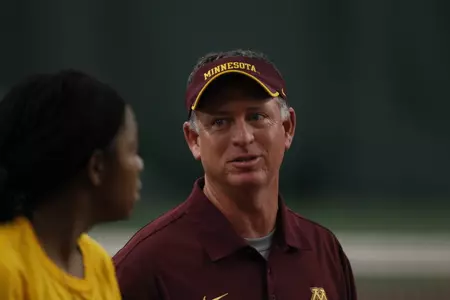 Chuck Merzbacher and the Gophers added another member to their 2015 freshman class in Camila Vargas.