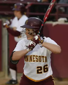 Kaitlyn Richardson had a home run in last year's Big Ten Tournament title game.