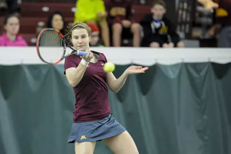 Caroline Ryba improved to 13-3 in the spring.
