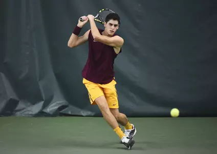 Felix Corwin won his 25th match of the 2014-15 season Sunday.