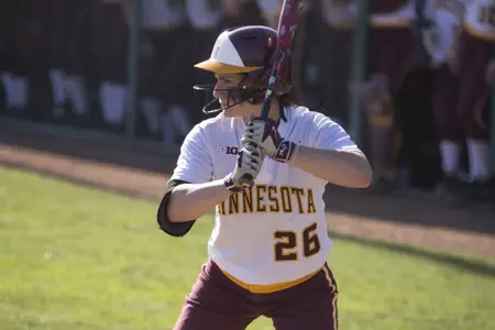A member of the Carlson School of Management, Kaitlyn Richardson has started 201 games for the Gophers.