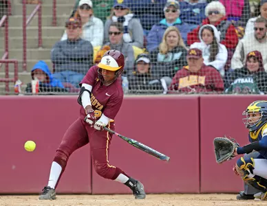 Tyler Walker is hitting a team-best .433 in Big Ten play.