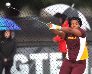 Devin Stanford is the B1G hammer throw runner-up.