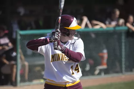 Hannah Granger hit a walk-off single in the first game.