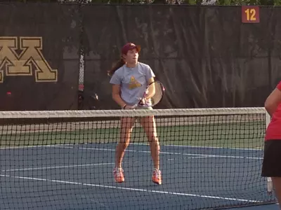 Caitlyn Merzbacher won back-to-back Minnesota State High School Class AA singles championships.