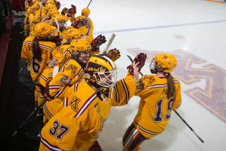 Be there as the Gophers begin their national title defense.