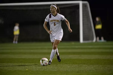 Senior Haley Helverson is one of three Gophers named as Big Ten Preseason Players to Watch