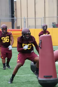 Theiren Cockran is a two-time All-Big Ten honoree in his three seasons with the Gophers.