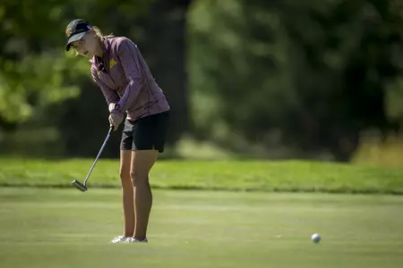 Garrison had the low Gopher round of the tournament on Tuesday.