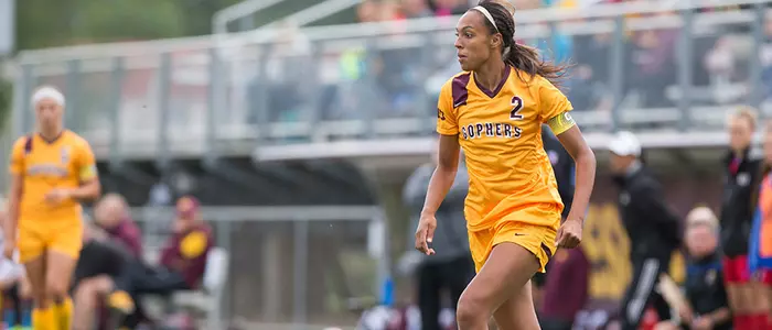 Junior co-captain Simone Kolander earned the B1G Offensive Player of the Week honor for her efforts over Ohio State and Penn State