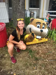 Sophomore Abby DeMuse at the 2015 Minnesota State Fair