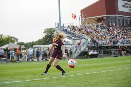 Freshman April Bockin earned her second conference award this week being named the Big Ten Freshman of the Week