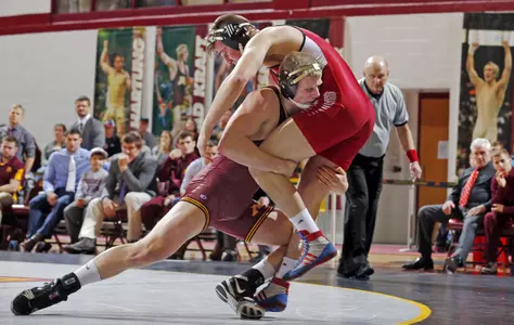 No. 4 Brett Pfarr will challenges his fifth top-five opponent this season when he meets No. 3 Nathan Burak on Friday