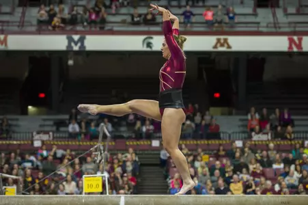 The Gophers won their fourth straight meet as they won over Ohio State on Saturday