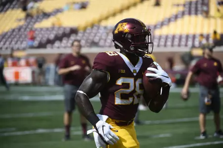 Football vs MIAMI (OH) at TCF Bank Stadium, Sept. 15, 2018.  (Photo/Craig Lassig)