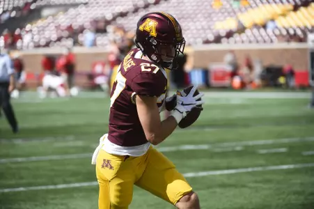 Football vs MIAMI (OH) at TCF Bank Stadium, Sept. 15, 2018.  (Photo/Craig Lassig)
