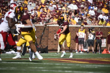Football vs MIAMI (OH) at TCF Bank Stadium, Sept. 15, 2018. (Photo/Craig Lassig)