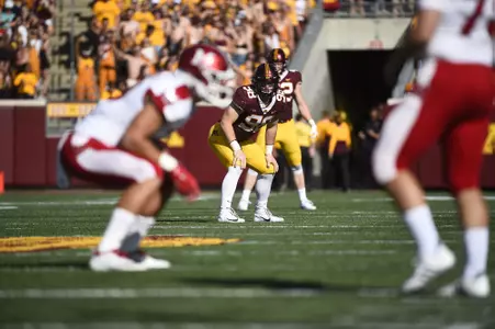 Football vs MIAMI (OH) at TCF Bank Stadium, Sept. 15, 2018.  (Photo/Craig Lassig)